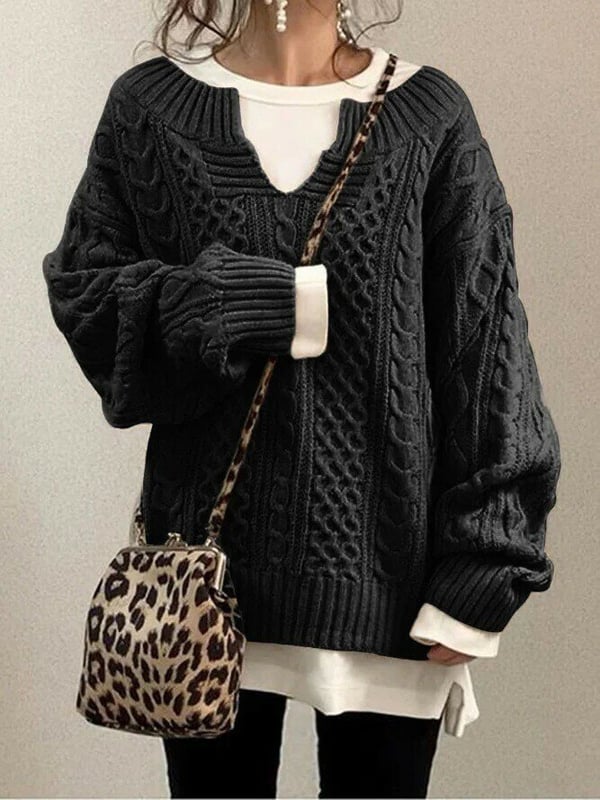 Belle™ - Pull Oversize Élégant