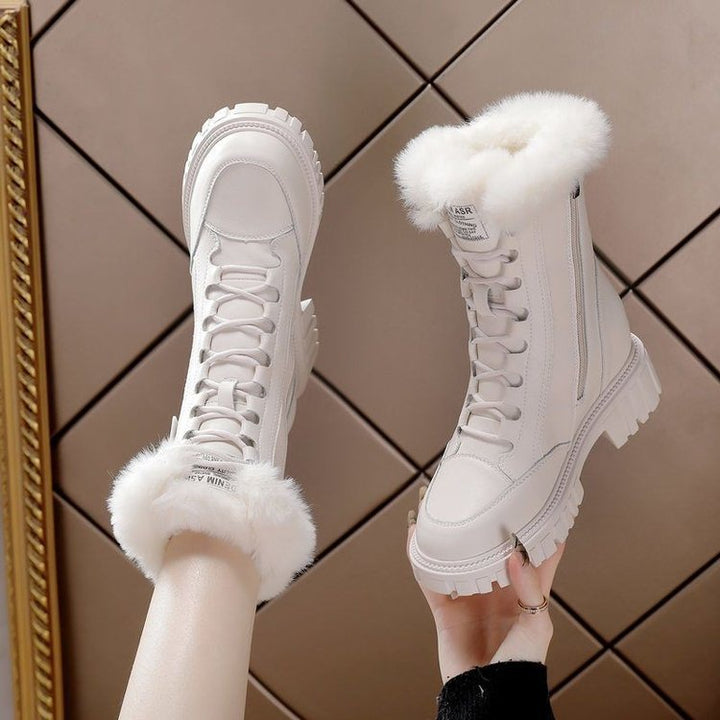 Lene - Bottes à collet élégant pour dames