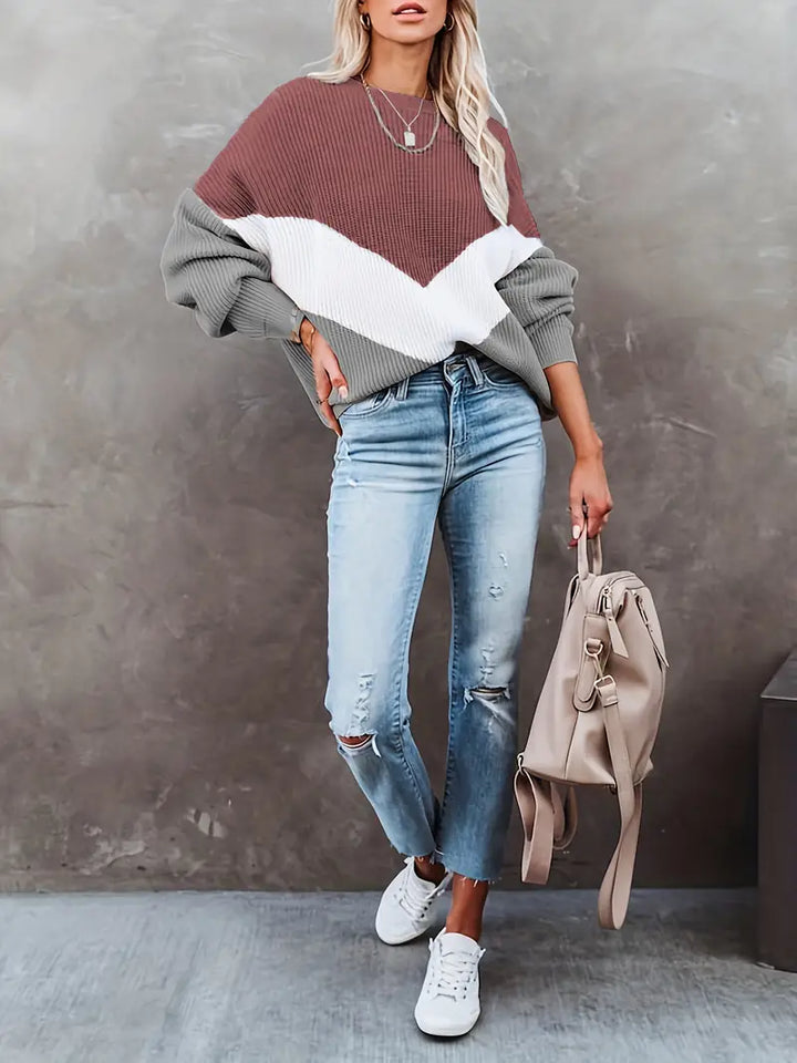 Geena - Elegant Pullover à manches longues pour femmes