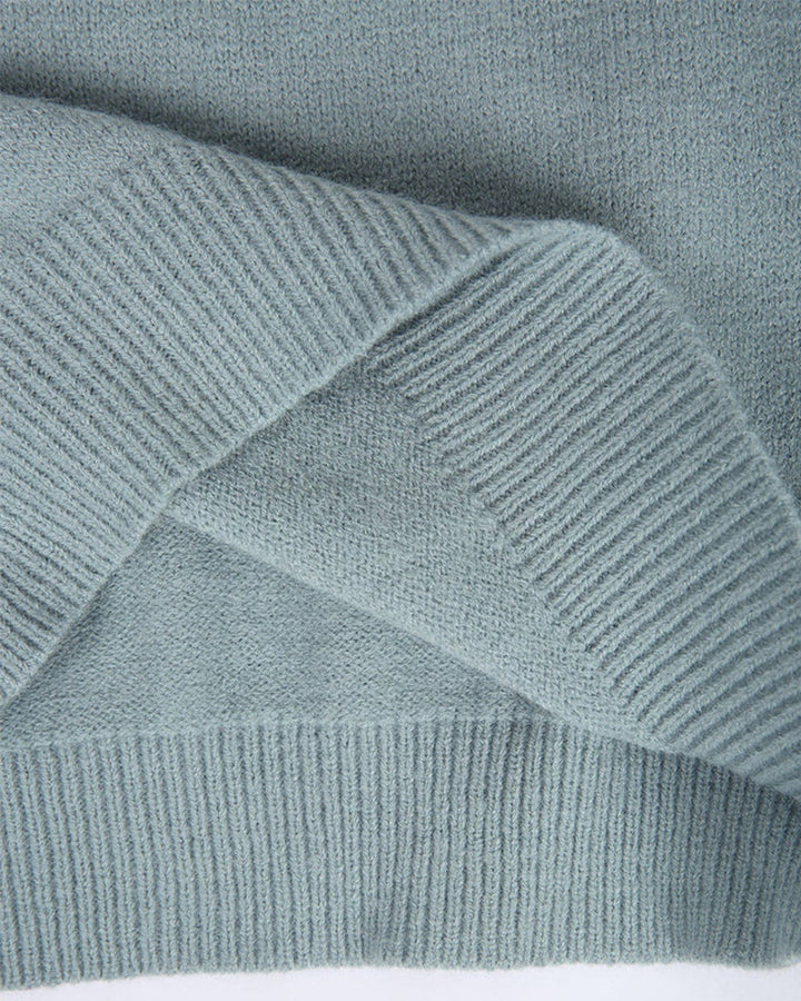 Aranka - Pull tendance à bras longs avec motif imprimé unique