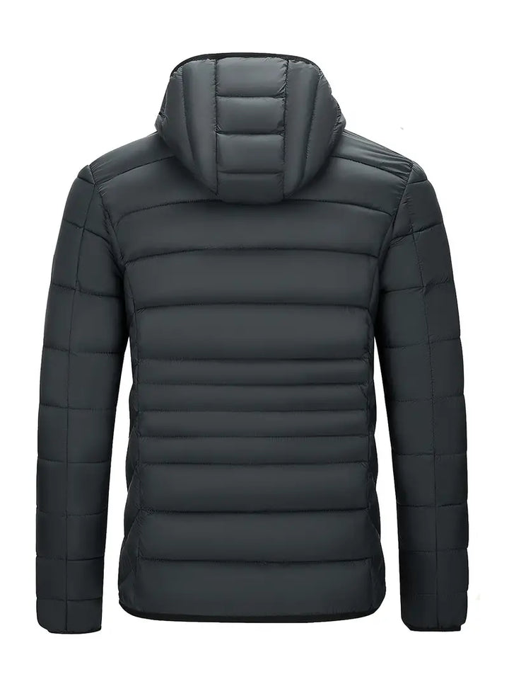 Veste matelassée élégante avec capuche pour hommes - Erik