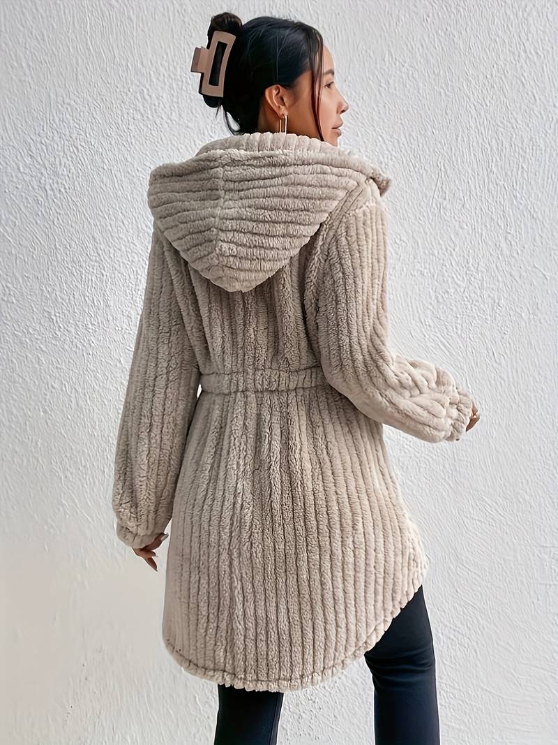 Livira - Élégant long sweat à capuche pour femmes