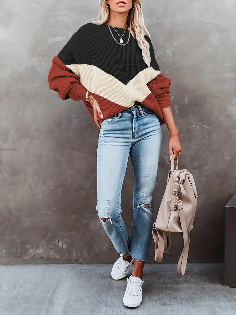 Geena - Elegant Pullover à manches longues pour femmes