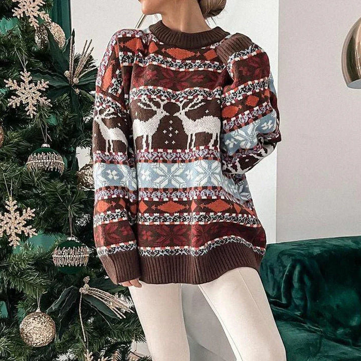 Louisette - Pull féminin confortable et élégant pour les jours d'hiver