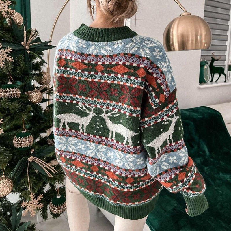 Louisette - Pull féminin confortable et élégant pour les jours d'hiver
