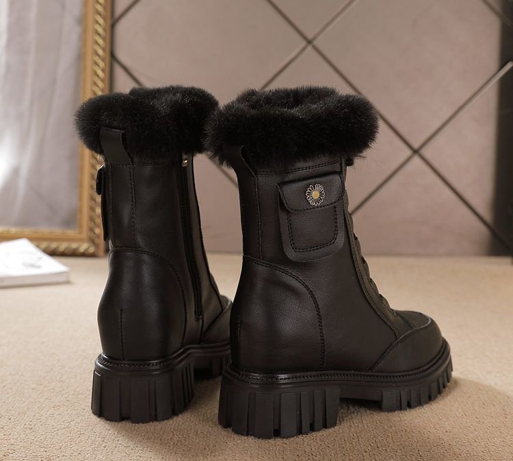 Lene - Bottes à collet élégant pour dames