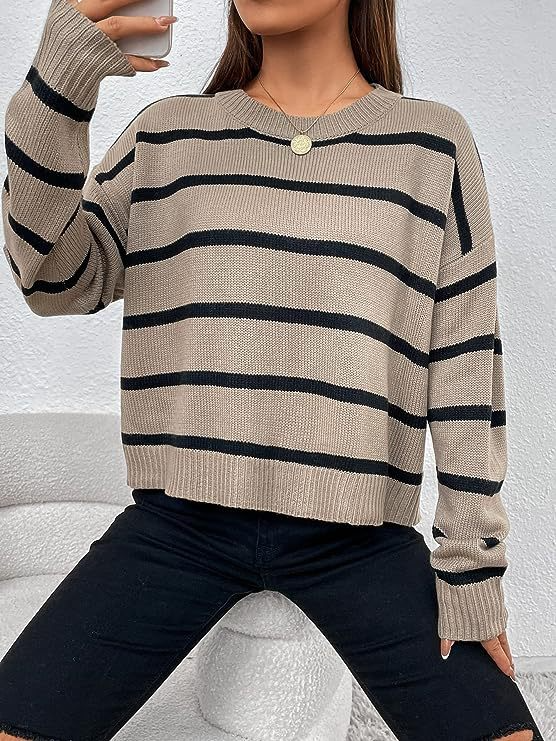 Greisy - Pull rayé tendance pour un look branché