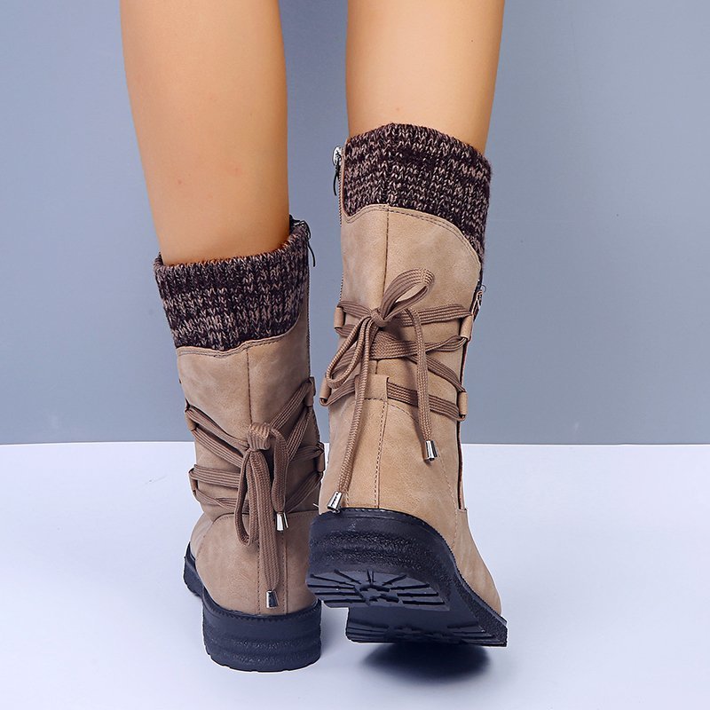 Flazel - Bottes de neige pour femmes pour un hiver stylé