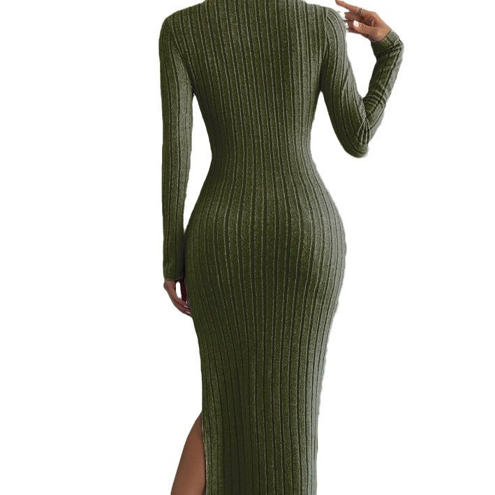 Noah | Robe longue élégante en tricot pour femmes
