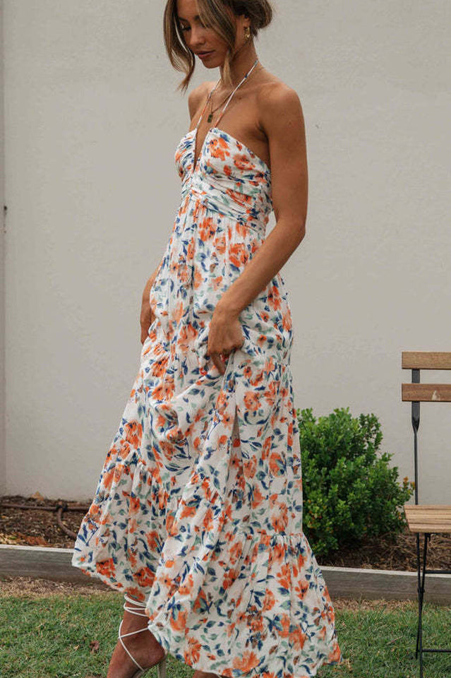 Sophie Robe Longue Dos Nu – Chic et Intemporelle