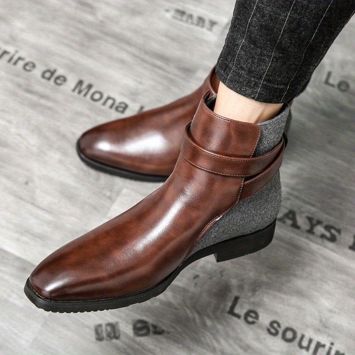 Dash | Luxurious Leather Harness Boots