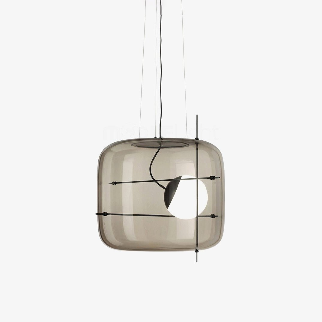 Lampe suspendue en verre pour un intérieur élégant
