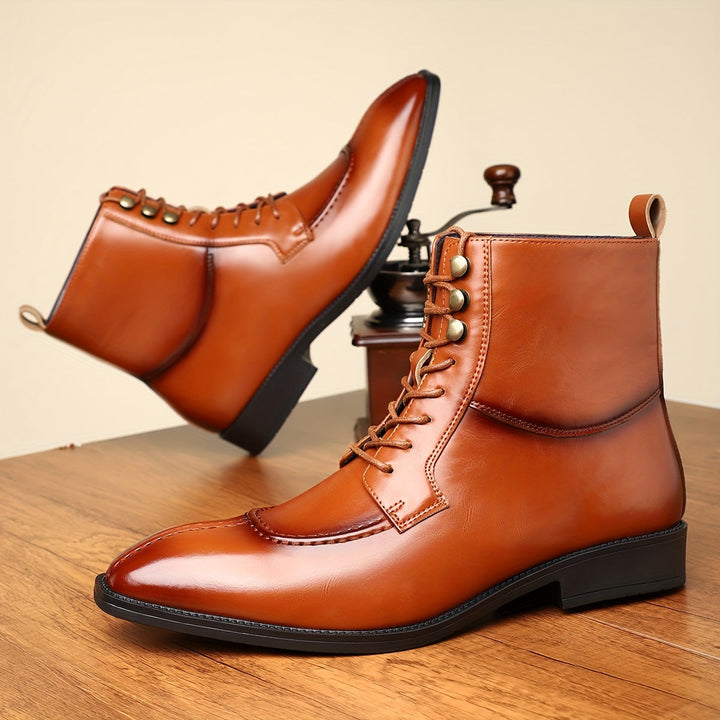 Nash Oxford Leather Ankle Boots - L'élégance intemporelle pour toutes les occasions