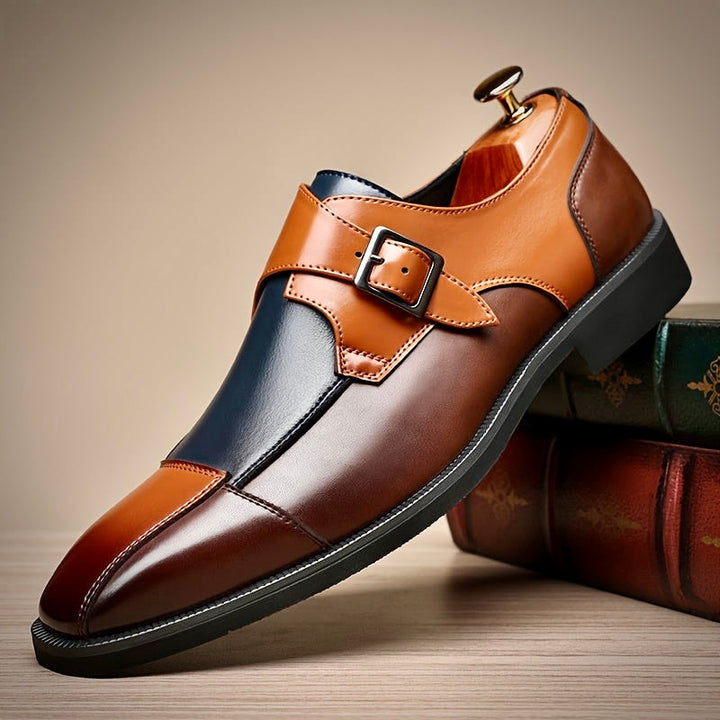 Quinlan Single Monk Strap Shoes pour une élégance sans faille