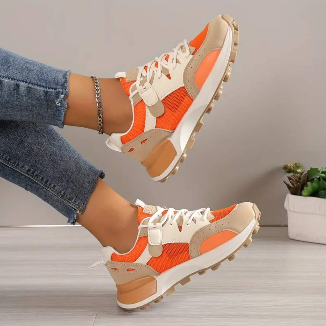 Felicia - Baskets élégantes avec lacets pour la femme soucieuse de la mode