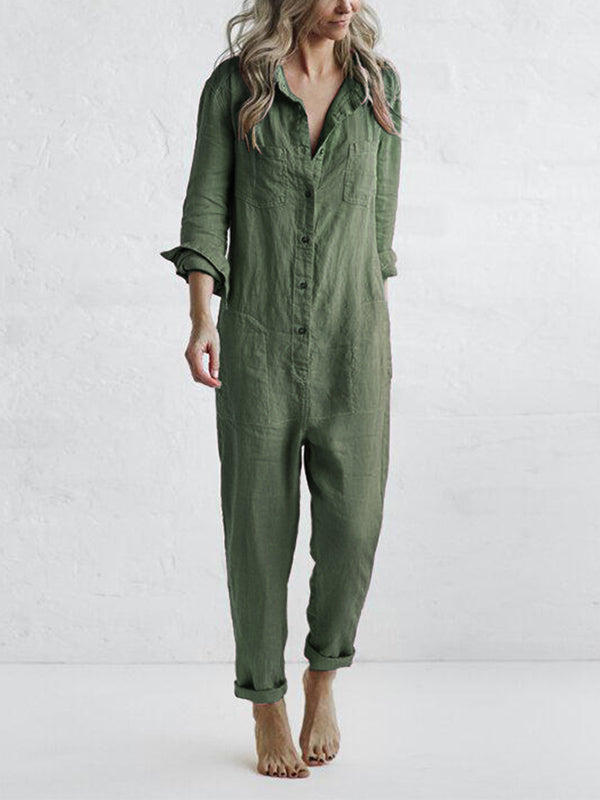 Brooklyn | Élégante combinaison à manches longues pour femmes pour un look élégant
