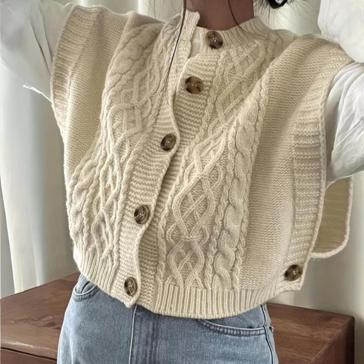Barbara | Gilet élégant sans manches pour femmes | Coupe tendance