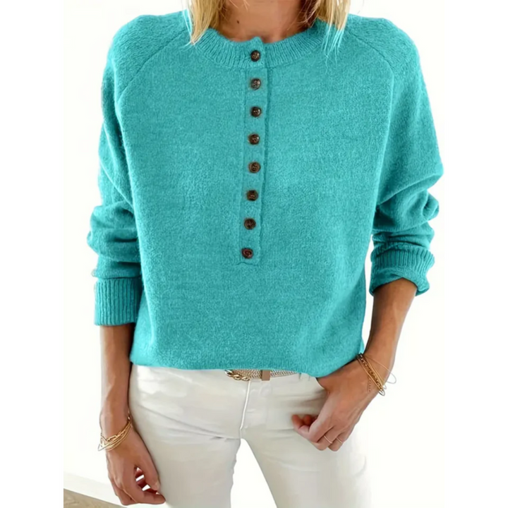 Carla | Femme Pull demi-maille en tricot