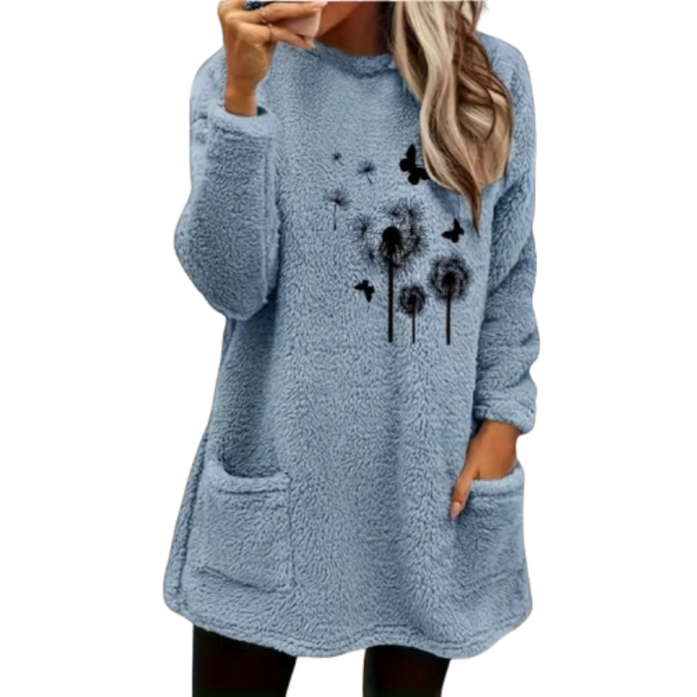 Arceli | Pull long et surdimensionné pour femme | Merveilleusement chaud et confortable