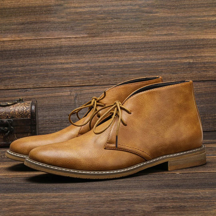 Harold | Authentic Chukka Boots en cuir pour un style intemporel