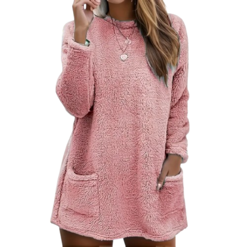 Janine | Pull long d'hiver pour femme | Merveilleusement chaud et confortable