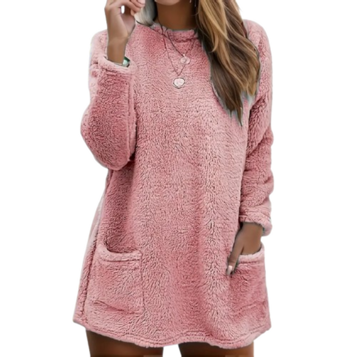 Janine | Pull long d'hiver pour femme | Merveilleusement chaud et confortable