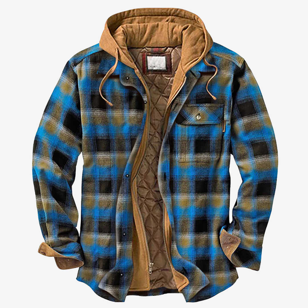 Lowell™ – Veste en Flanelle Douce et Confortable