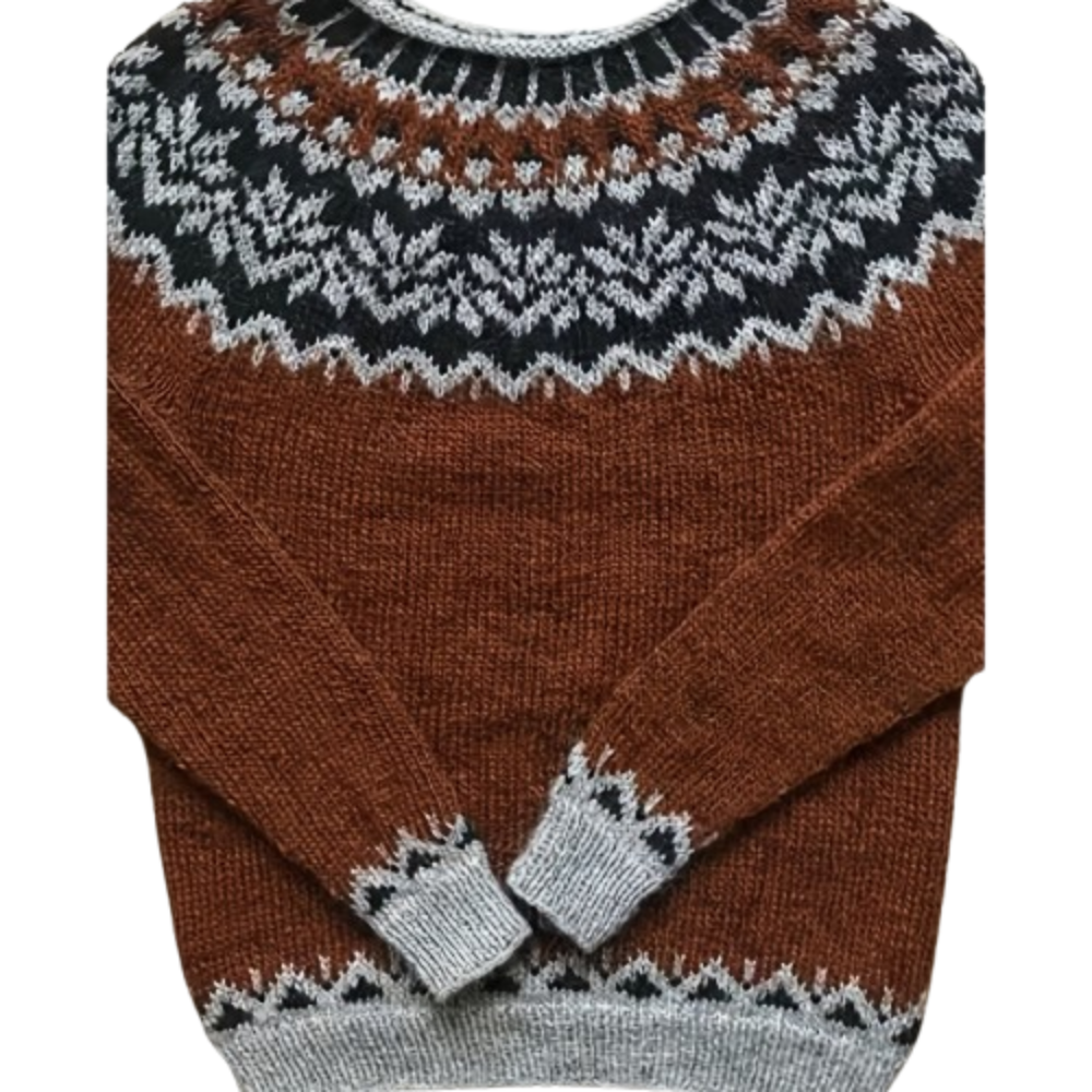 Felia | Pull douillet à col rond pour femmes | Knitted Delight