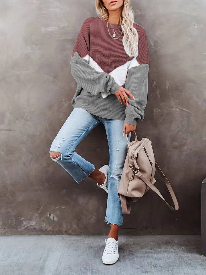 Geena - Elegant Pullover à manches longues pour femmes