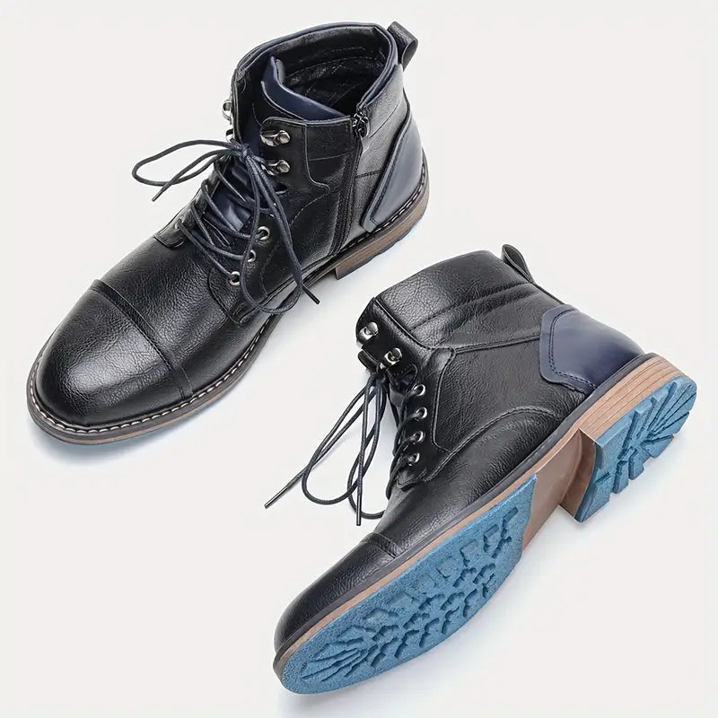 Dallas - Bottes Oxford en cuir exquis fabriquées à la main pour un style et un confort ultimes