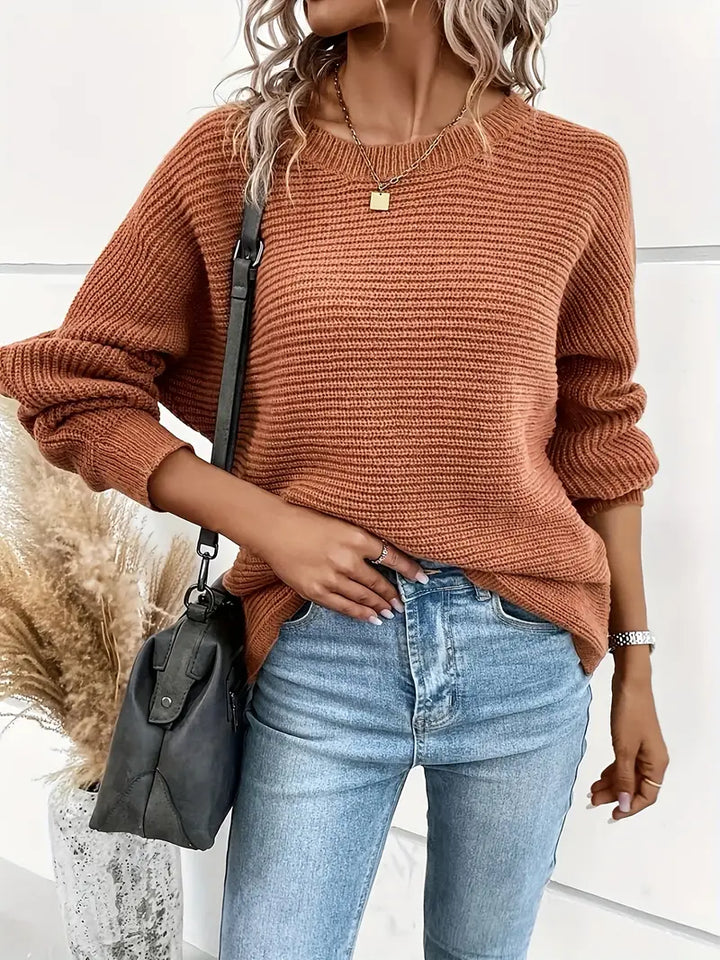 Franca - Pull élégant pour femmes avec manches chauve-souris à la mode