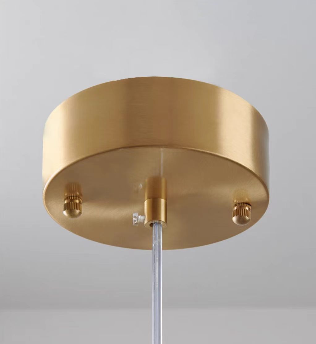 Lampe suspendue étoilée en verre gris pour une atmosphère enchanteresse