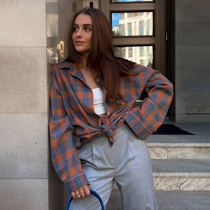 Alana | Stylisches Oversized-Karihemmd für Komfort und Trendbewusstsein