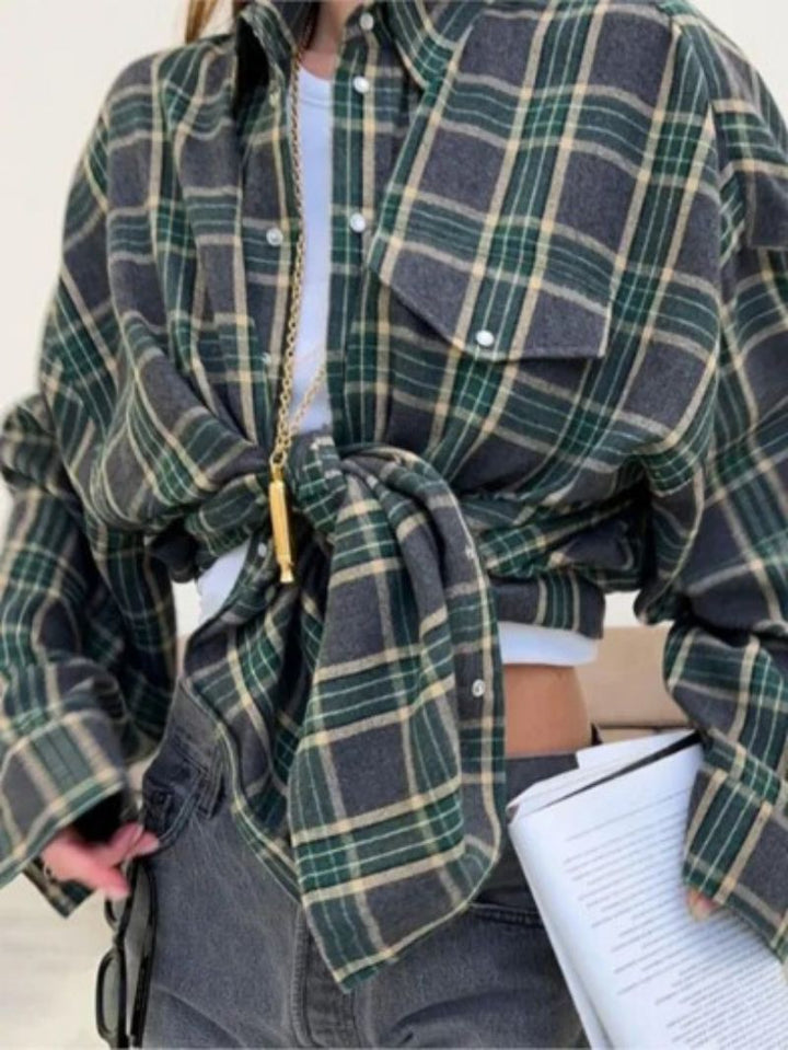 Alana | Stylisches Oversized-Karihemmd für Komfort und Trendbewusstsein