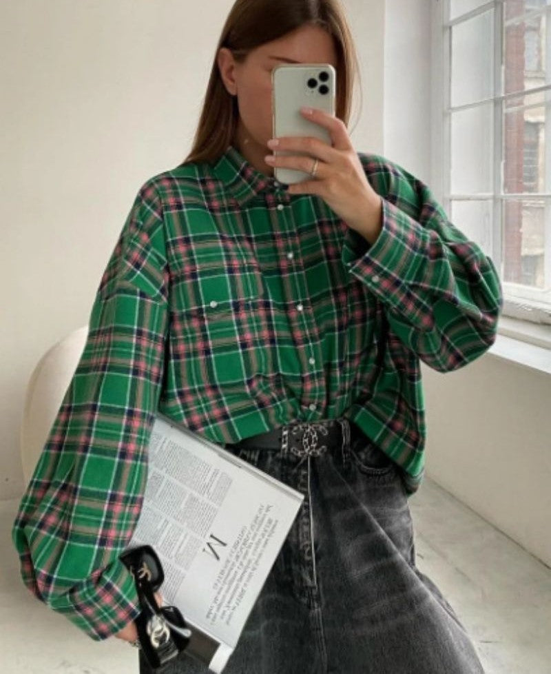 Alana | Stylisches Oversized-Karihemmd für Komfort und Trendbewusstsein