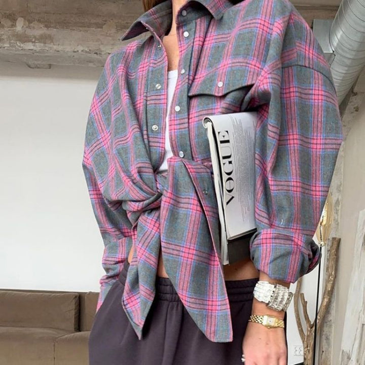 Alana | Stylisches Oversized-Karihemmd für Komfort und Trendbewusstsein