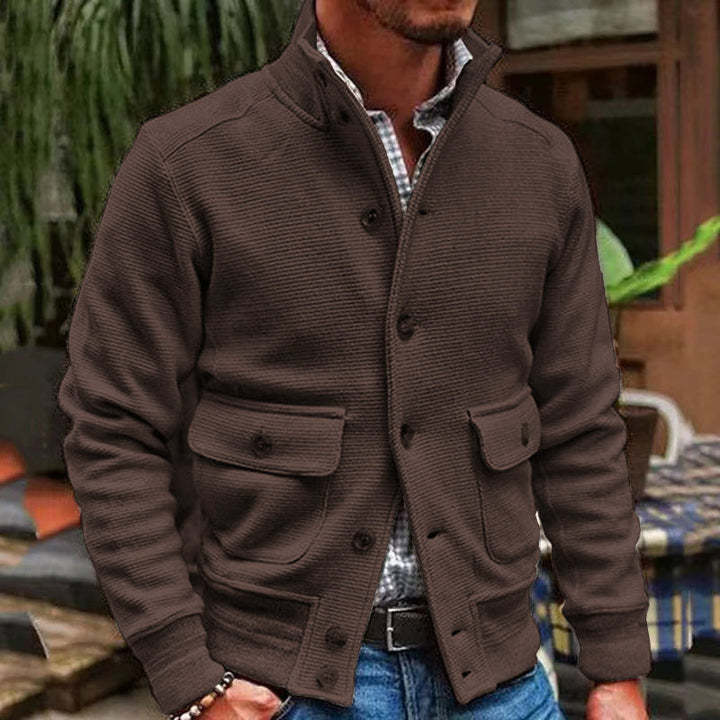 Nils - Veste tendance avec col montant élégant