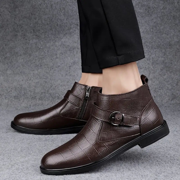 Bottes Ranger en cuir de première qualité pour hommes Jameson