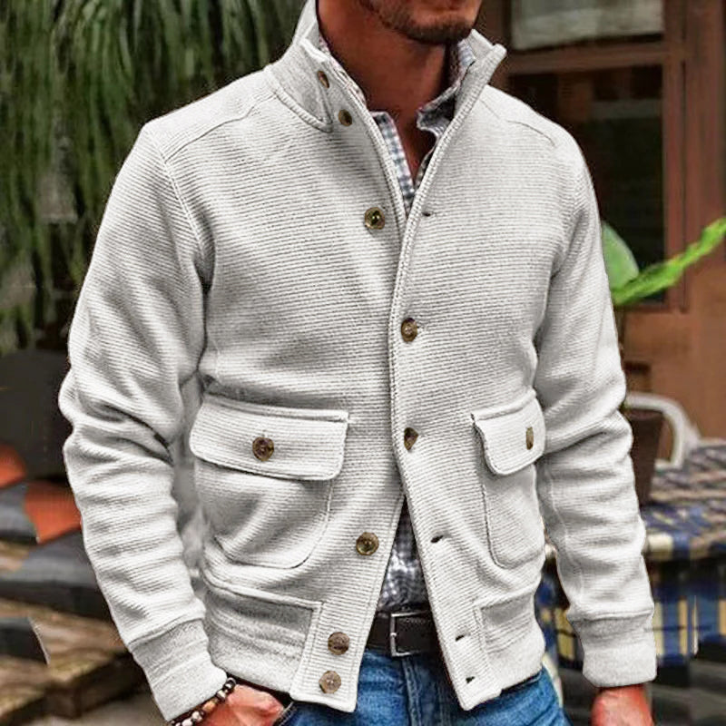 Nils - Veste tendance avec col montant élégant