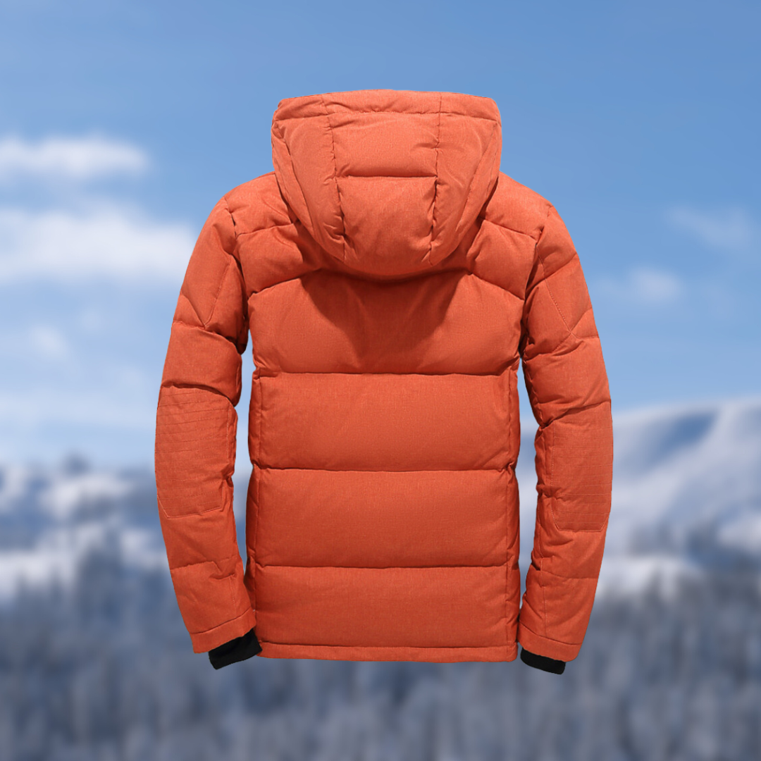 Premium Goose Parka | Veste d'hiver de luxe pour hommes avec capuche amovible