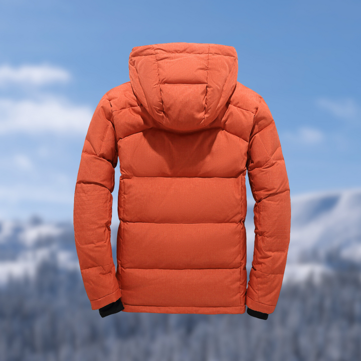 Premium Goose Parka | Veste d'hiver de luxe pour hommes avec capuche amovible