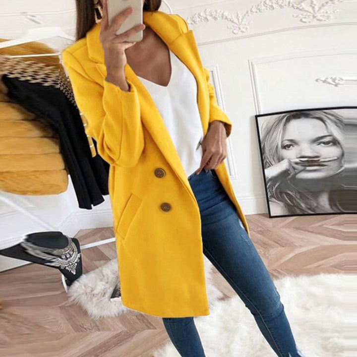 Manteau d'automne élégant et douillet pour un confort optimal