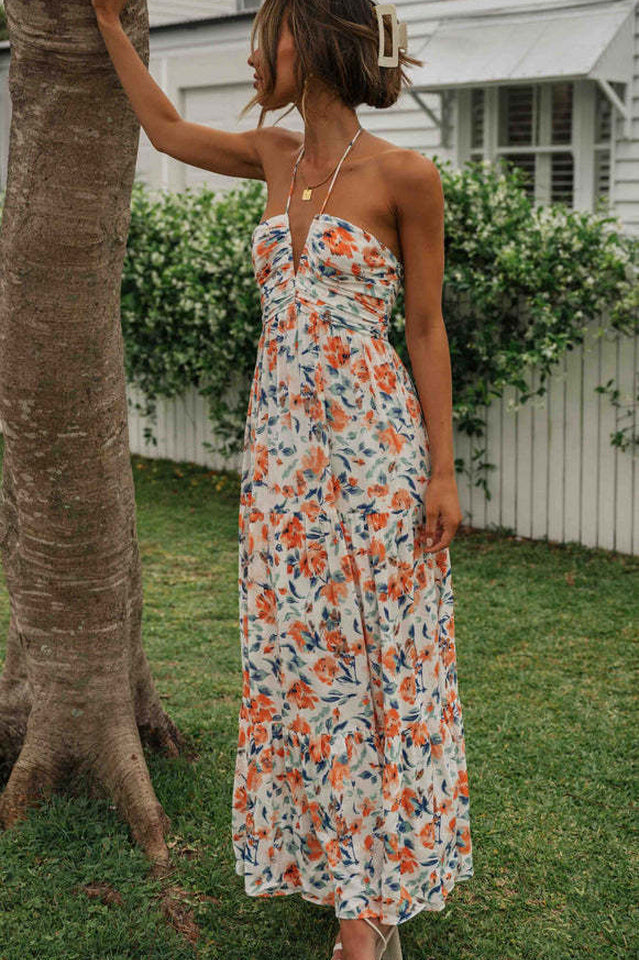 Sophie Robe Longue Dos Nu – Chic et Intemporelle