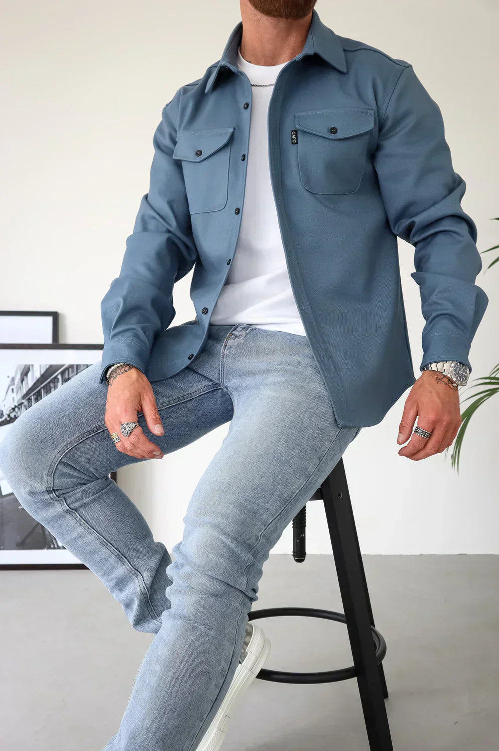Klaus | Chemise de survêtement élégante et raffinée
