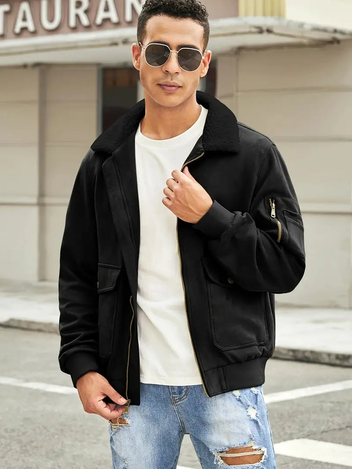 Eden | Veste bombardier d'inspiration vintage