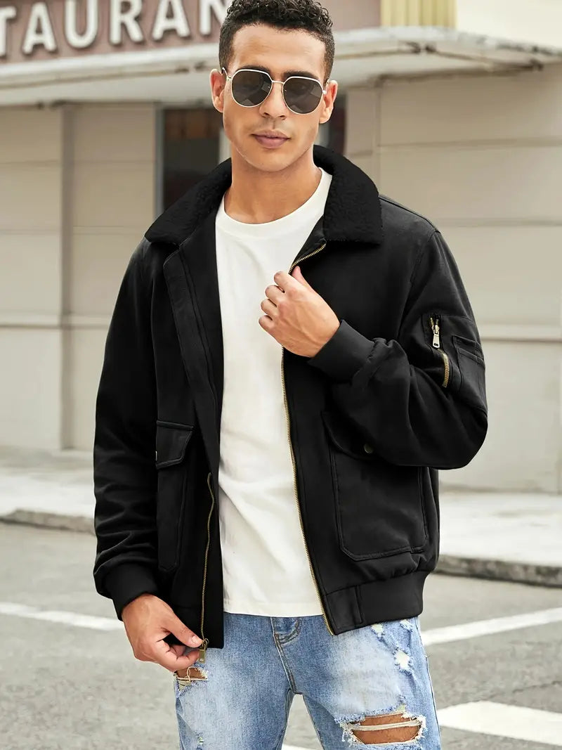 Eden | Veste bombardier d'inspiration vintage