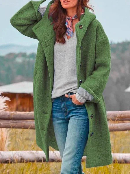 Astrid | Maxi-manteau à capuche stylé