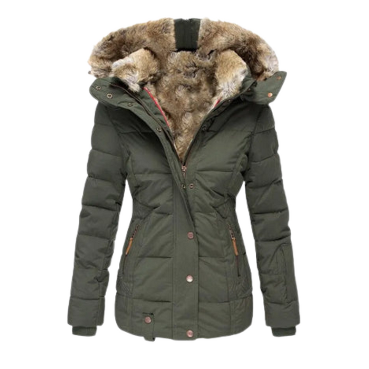 Nienke | Manteau d'hiver élégant pour femmes avec capuche confortable