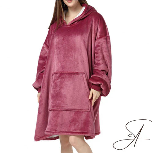 Frances - Sweat à capuche Luxe Plüsch pour femmes