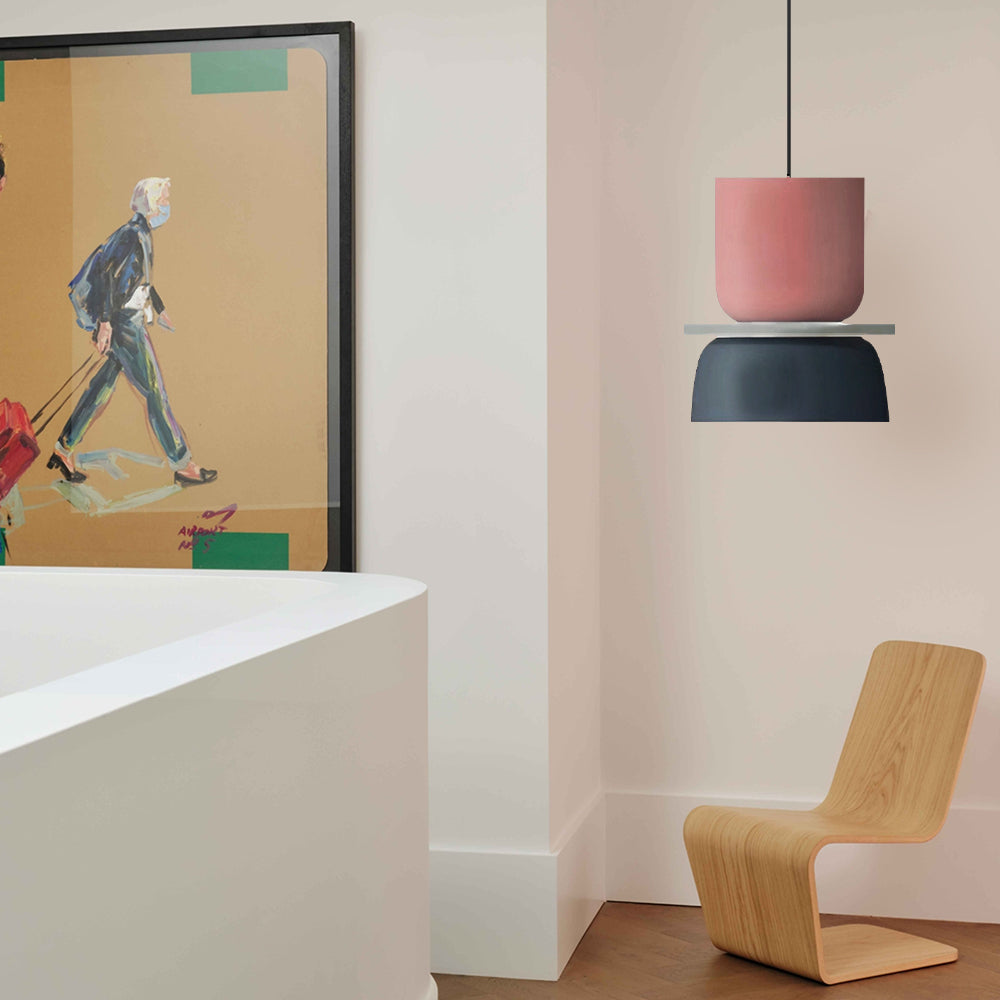 Lampe suspendue de style scandinave Dulcy Colour Block